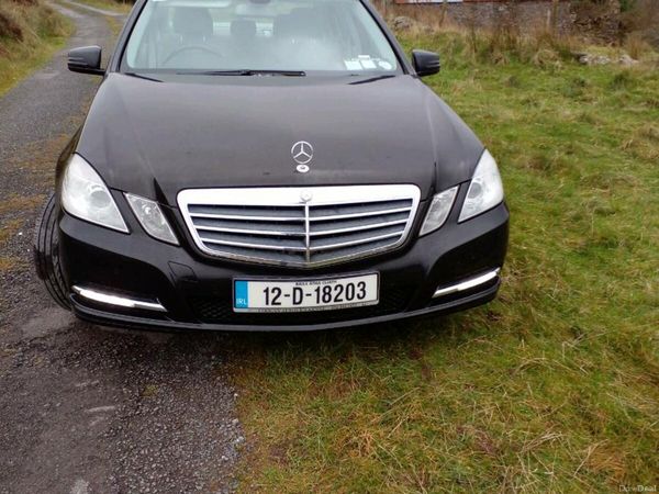 Mercedes-Benz E-Class Saloon, Diesel, 2012, Black