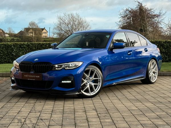 BMW 3-Series Saloon, Diesel, 2019, Blue