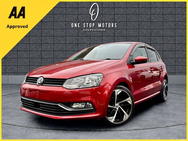 Volkswagen Polo Hatchback, Petrol, 2017, Red