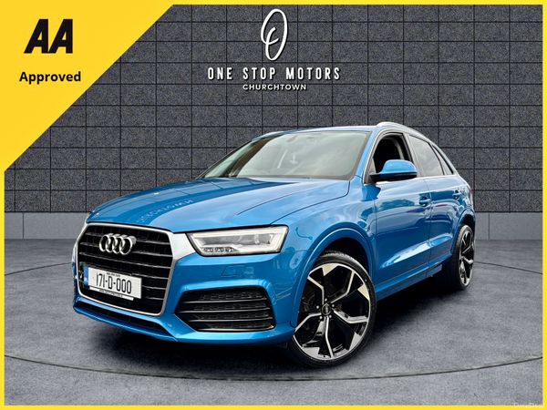 Audi Q3 SUV, Petrol, 2017, Blue