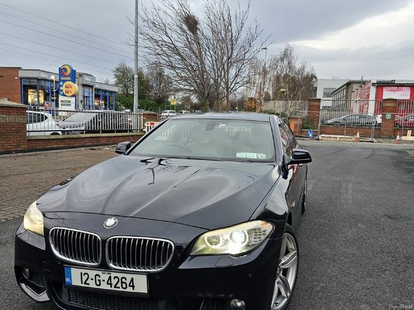 BMW 5-Series Saloon, Diesel, 2012, Black