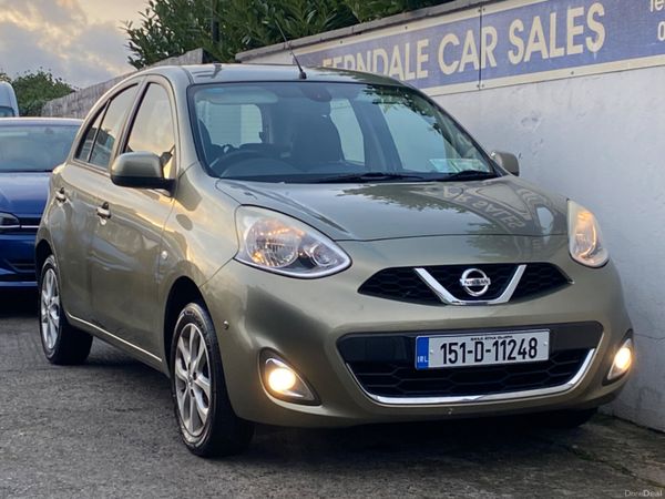 Nissan Micra Hatchback, Petrol, 2015, Green