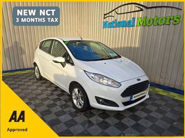Ford Fiesta Hatchback, Petrol, 2014, White