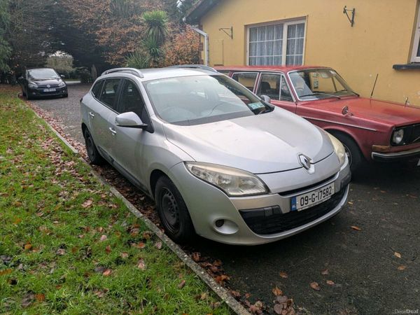 Renault Megane Estate, Diesel, 2009, Silver