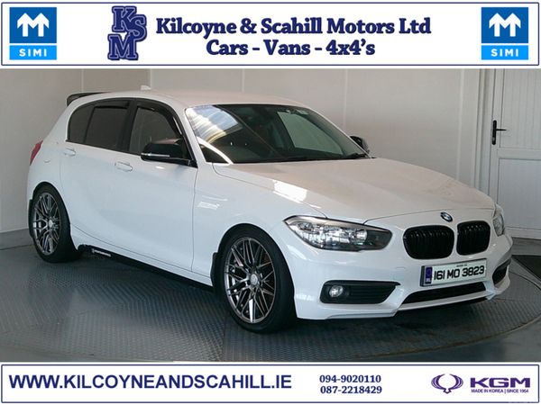 BMW 1-Series Hatchback, Diesel, 2016, White