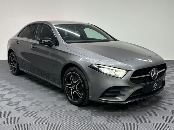 Mercedes-Benz A-Class Saloon, Petrol Hybrid, 2021, Grey