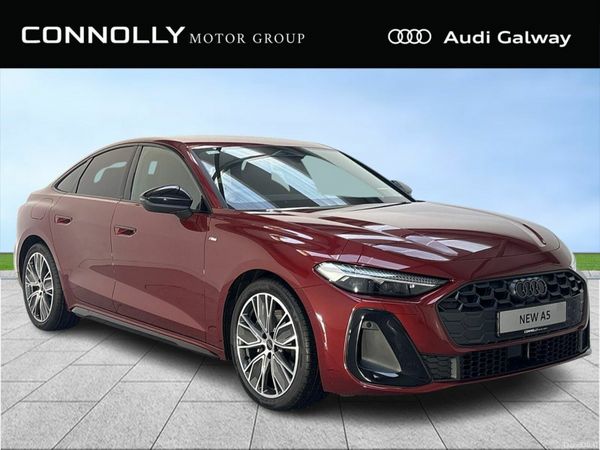 Audi A5 Saloon, Diesel, 2026, Red