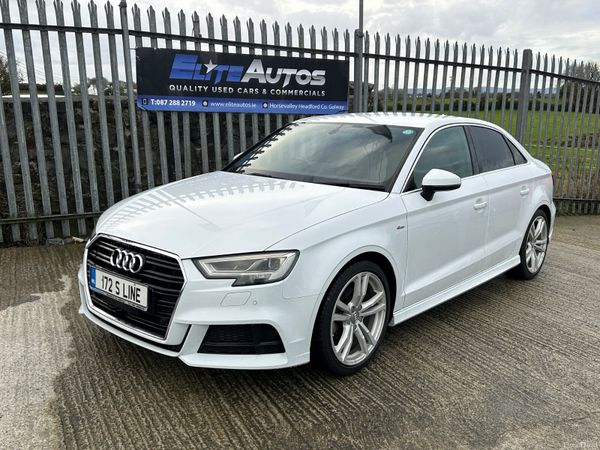 Audi A3 Saloon, Petrol, 2017, White