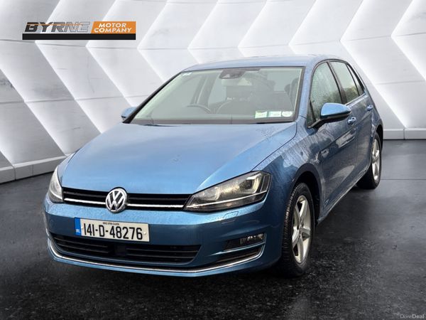 Volkswagen Golf Hatchback, Petrol, 2014, Blue