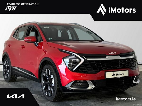 Kia Sportage SUV, Petrol Plug-in Hybrid, 2026, Red