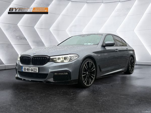 BMW 5-Series Saloon, Diesel, 2018, Blue