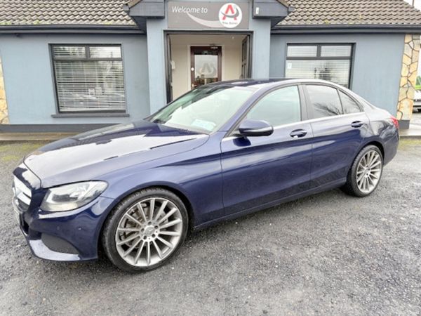 Mercedes-Benz C-Class Saloon, Diesel, 2018, Blue