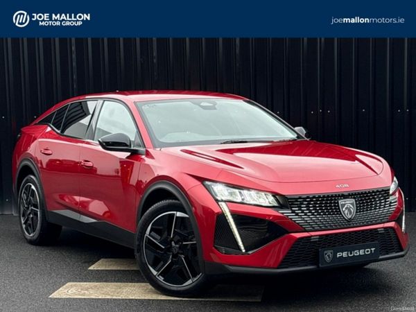 Peugeot 408 SUV, Electric, 2026, Red