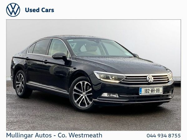 Volkswagen Passat Saloon, Diesel, 2018, Black