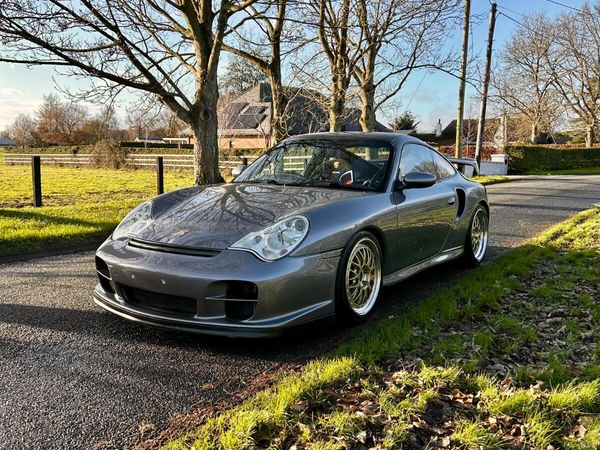 Porsche 911 Coupe, Petrol, 2002, Grey