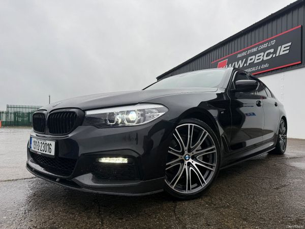 BMW 5-Series Saloon, Diesel, 2019, Black