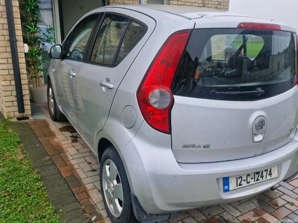 Vauxhall Agila Hatchback, Petrol, 2012, Silver