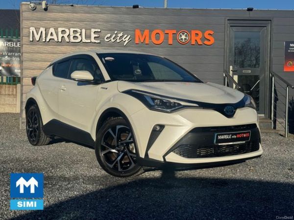 Toyota C-HR Hatchback, Petrol Hybrid, 2020, White