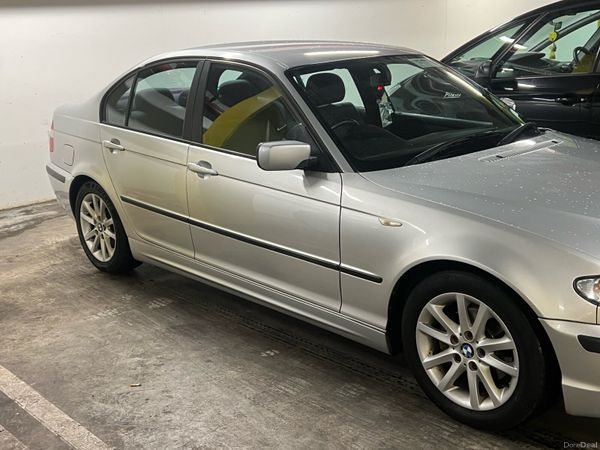 BMW 3-Series Saloon, Petrol, 2004, Silver