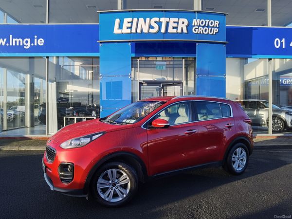 Kia Sportage SUV, Diesel, 2017, Red