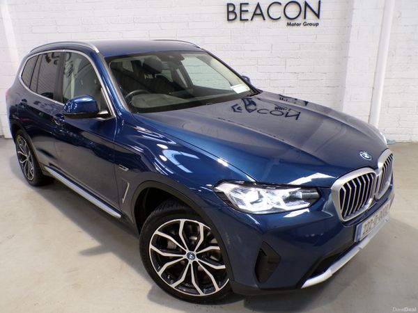 BMW X3 SUV, Petrol Plug-in Hybrid, 2022, Blue
