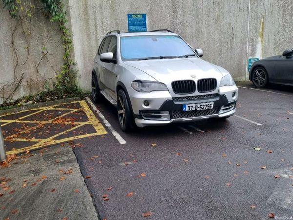 BMW X5 SUV, Petrol, 2007, Silver