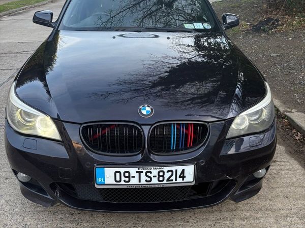 BMW 5-Series Saloon, Diesel, 2009, Black