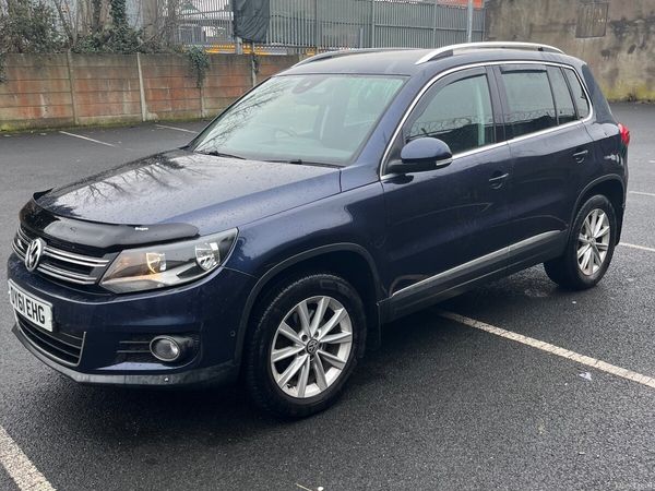 Volkswagen Tiguan SUV, Diesel, 2012, Blue