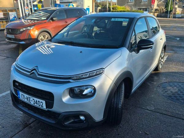 Citroen C3 Hatchback, Petrol, 2017, Grey