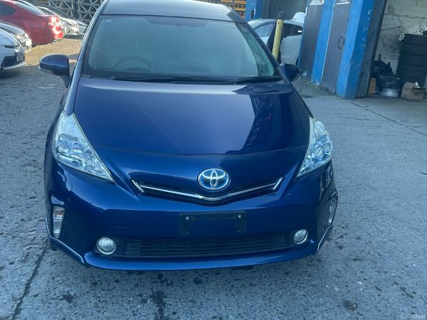 Toyota Prius MPV, Petrol Hybrid, 2012, Blue