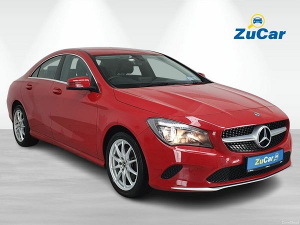Mercedes-Benz CLA Saloon, Petrol, 2019, Red