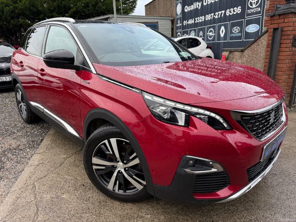 Peugeot 3008 MPV, Petrol, 2019, Red