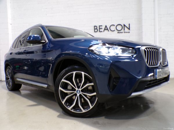 BMW X3 SUV, Petrol Plug-in Hybrid, 2022, Black