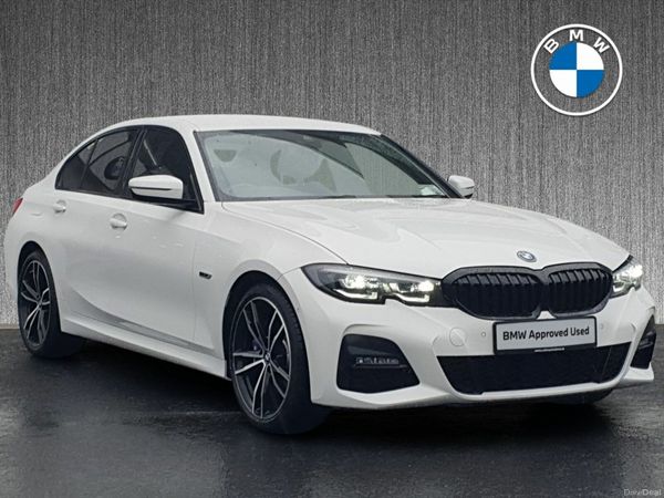 BMW 3-Series Saloon, Petrol Plug-in Hybrid, 2022, White