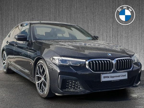 BMW 5-Series Saloon, Diesel, 2022, Black