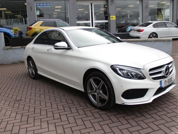 Mercedes-Benz C-Class Saloon, Diesel, 2017, White