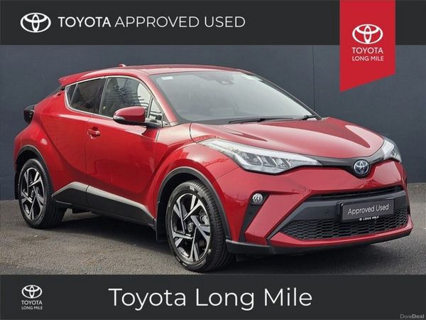 Toyota C-HR SUV, Petrol Hybrid, 2023, Red