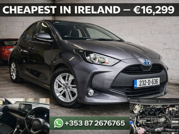Toyota Yaris Hatchback, Petrol Hybrid, 2023, Grey