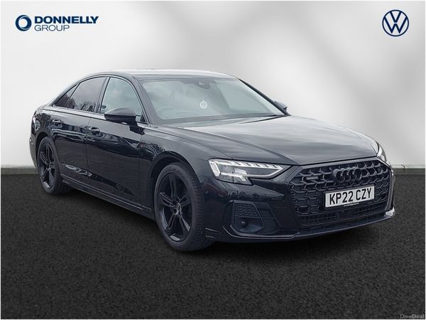 Audi A8 Saloon, Diesel, 2022, Black