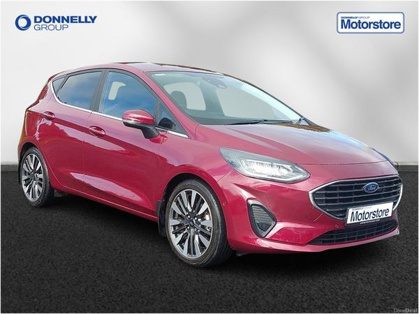 Ford Fiesta Hatchback, Petrol, 2022, Red