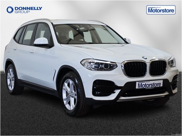 BMW X3 Estate, Petrol Hybrid, 2021, White
