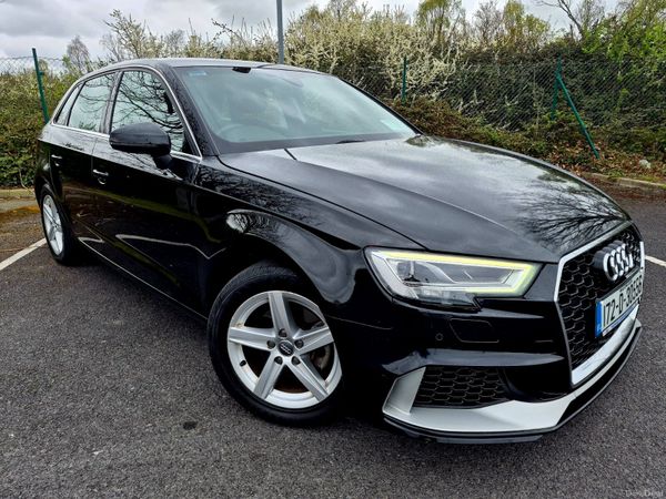 Audi A3 Hatchback, Petrol, 2017, Black