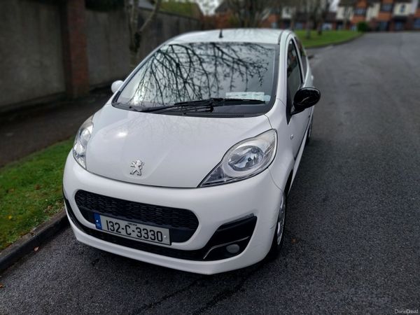 Peugeot 107 Hatchback, Petrol, 2013, White