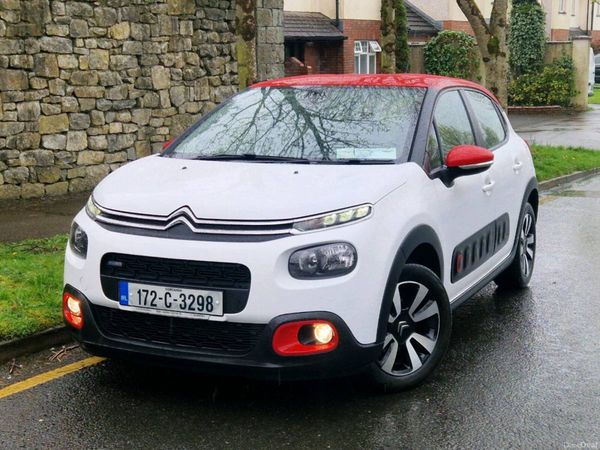 Citroen C3 Hatchback, Petrol, 2017, White