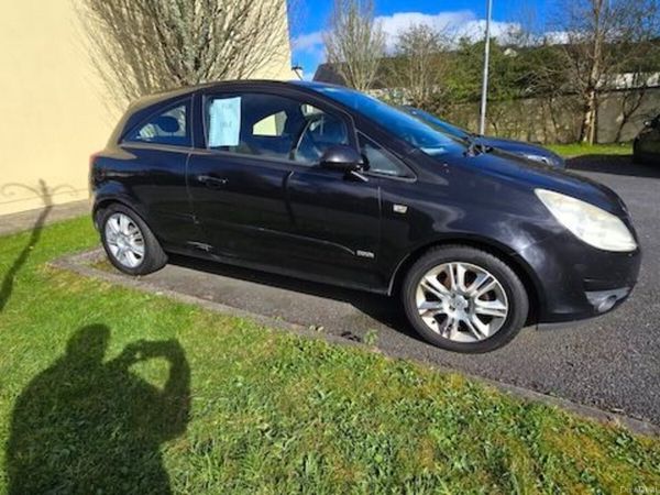 Opel Corsa Hatchback, Petrol, 2007, Black