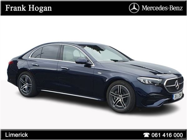 Mercedes-Benz E-Class Saloon, Diesel Plug-in Hybrid, 2026, Blue
