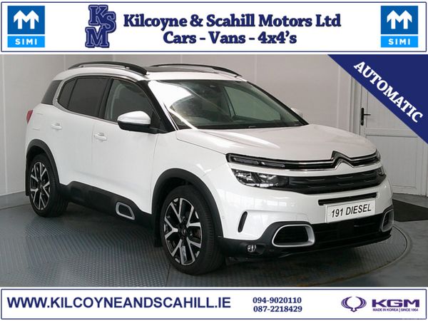 Citroen C5 Aircross SUV, Diesel, 2019, White