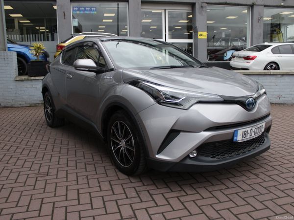 Toyota C-HR Hatchback, Petrol Hybrid, 2018, Silver