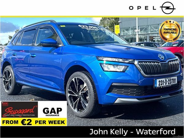 Skoda Kamiq Hatchback, Petrol, 2023, Blue