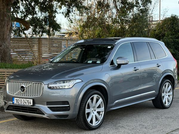 Volvo XC90 SUV, Petrol Plug-in Hybrid, 2018, Grey